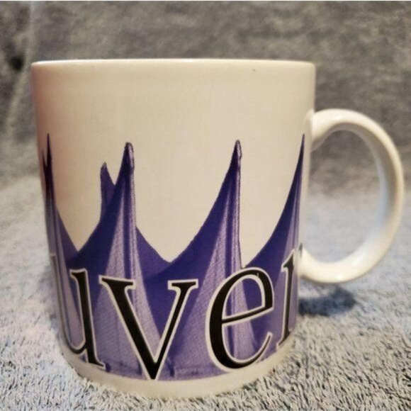 1994 Starbucks Vancouver CERAMIC Coffee Cup Mug Vintage 24 OZ - Picture 4 of 8